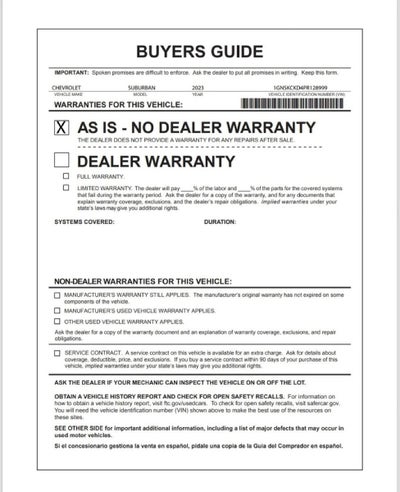 2023 Chevrolet Suburban LT