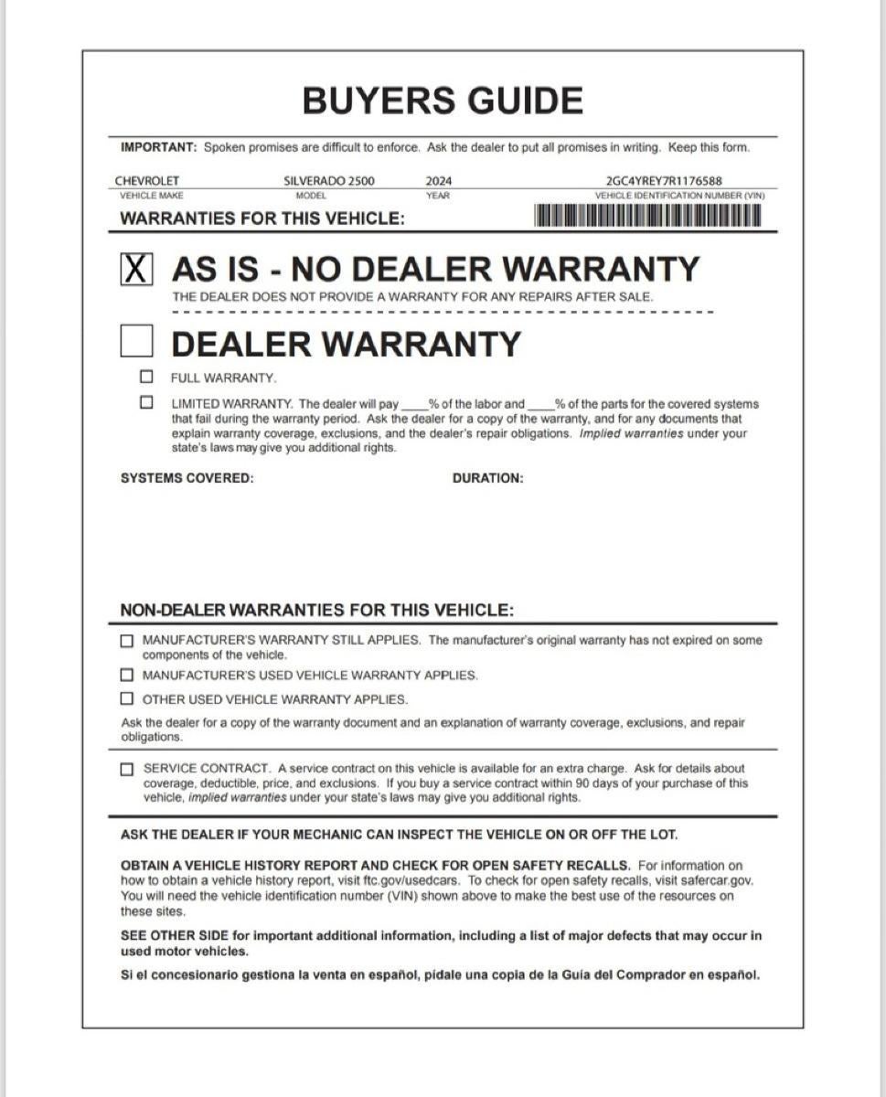 2024 Chevrolet Silverado 2500 HD High Country