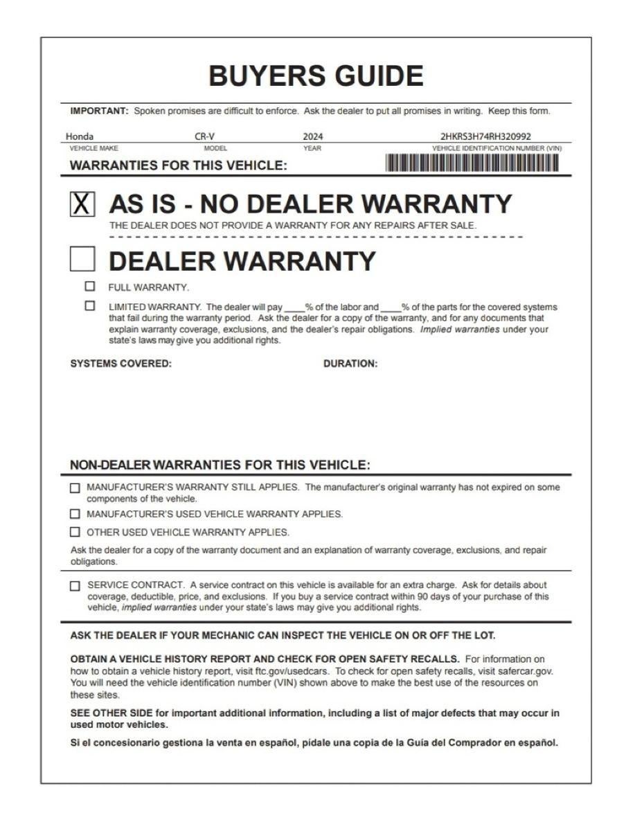 2024 Honda CR-V EX-L